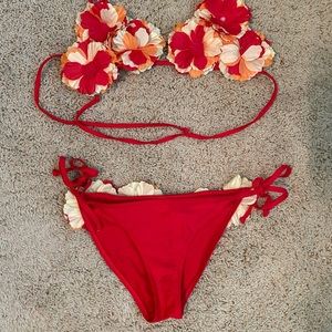 ASOS floral bikini - size 6